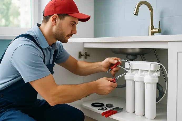 תהליך התקנה מקצועי